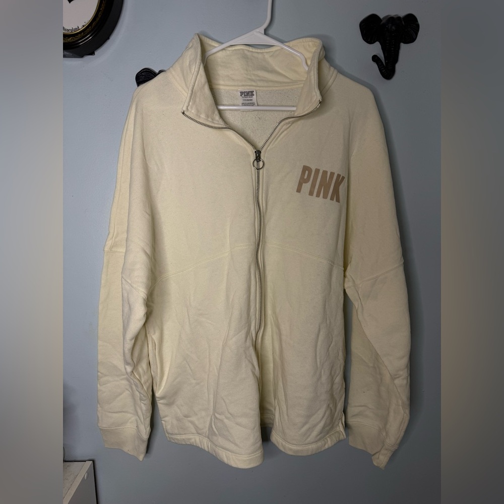 PINK Victoria's Secret Off-White Jacket